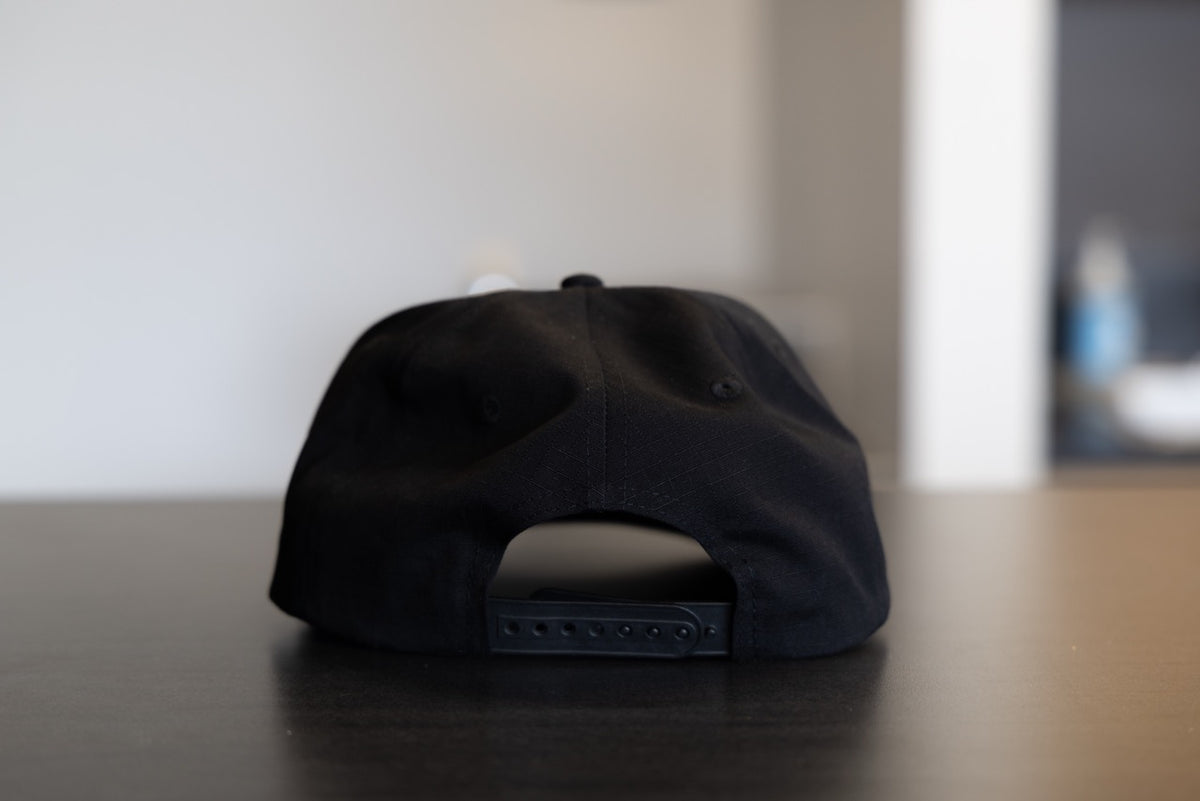Revel Hat - Lariat Black Ripstop Cap