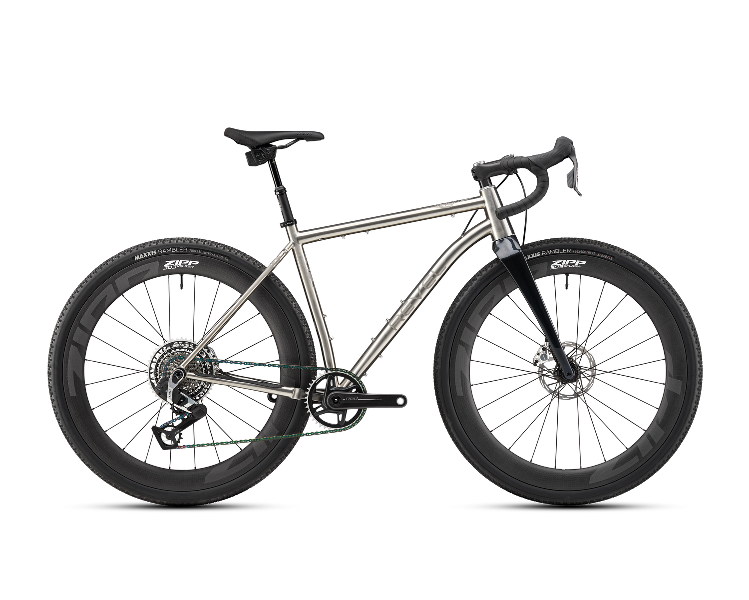 gravel bike downtube protector Revel Rubber Downtube Protector – Revel Bikes